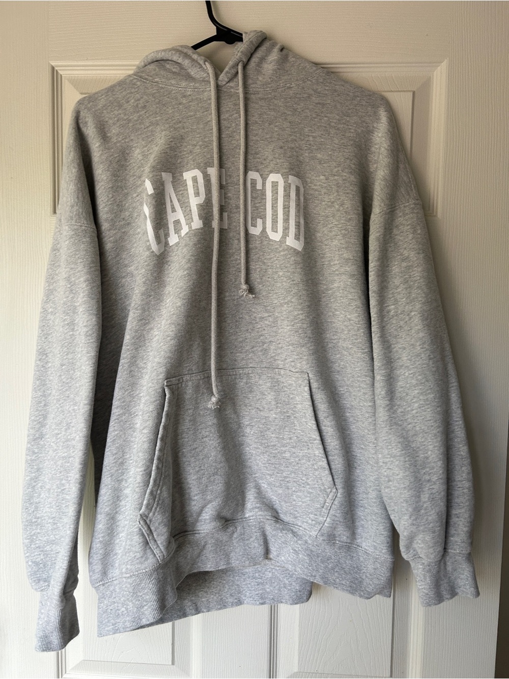 Oversized Grey Cape Cod Hoodie